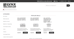 Desktop Screenshot of lynxgrillshop.com